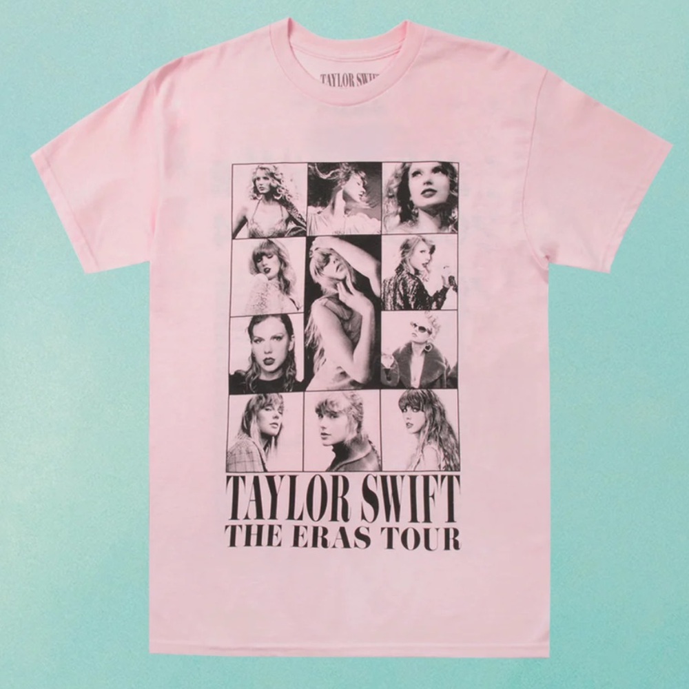 🆕 Authentic Merch - Taylor Swift The Eras Tour Pink T-Shirt
